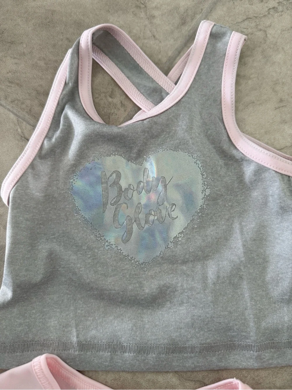 Body Glove Girls Sparkle Bottoms & 2 tops - size 18M